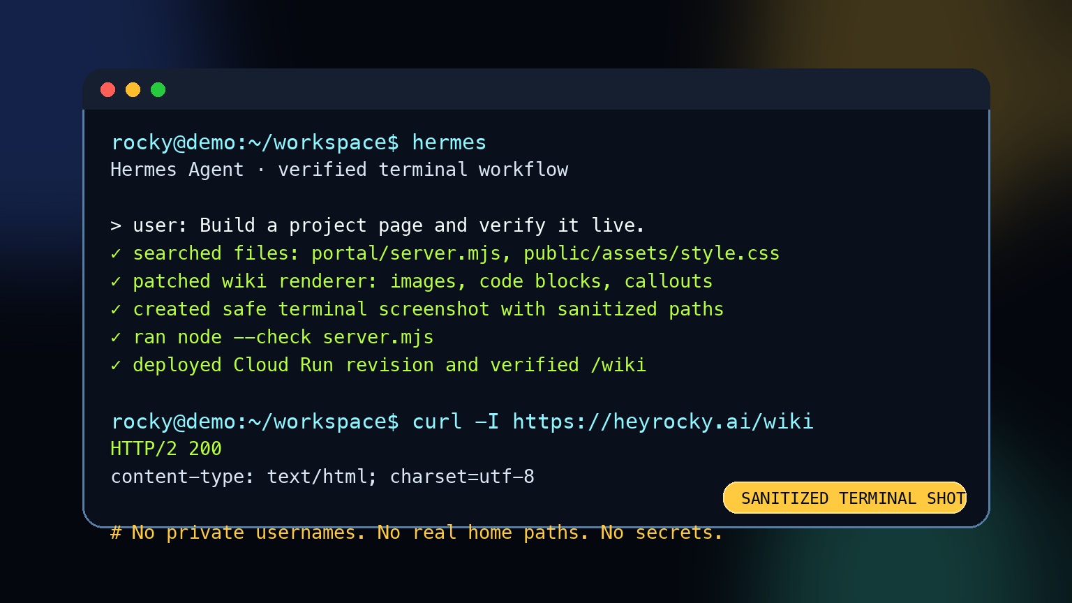 Sanitized terminal screenshot